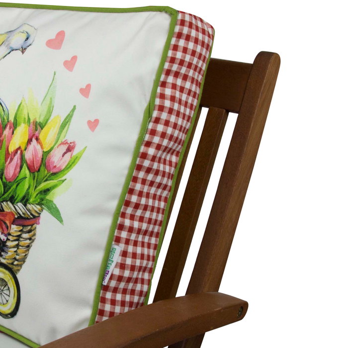 Aberto Design Cojín YM1179 Multicolor 42 x 42 cm